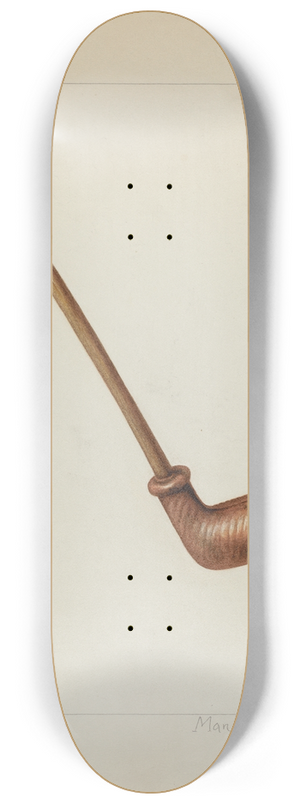 Manuel G. Runyan - Clay Pipe 8.25 inch art skate deck
