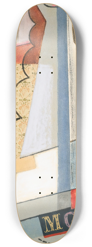 Mara Blanchard - LeMonogramme 8.25 inch art skate deck