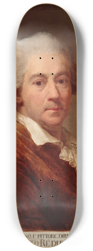 Marcello Bacciarelli - Self-portrait in a tailcoat 8.25 inch art skate deck