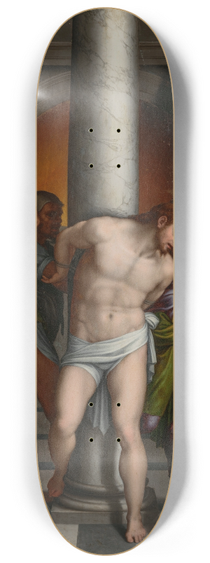 Marcello Venusti - The Flagellation 8.25 inch art skate deck