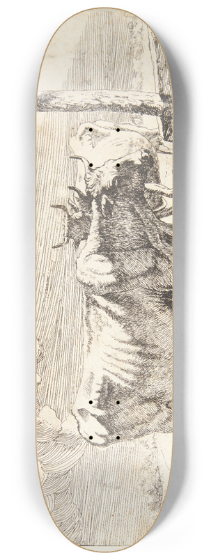 Marcus de Bye - To stende ker 8.25 inch art skate deck