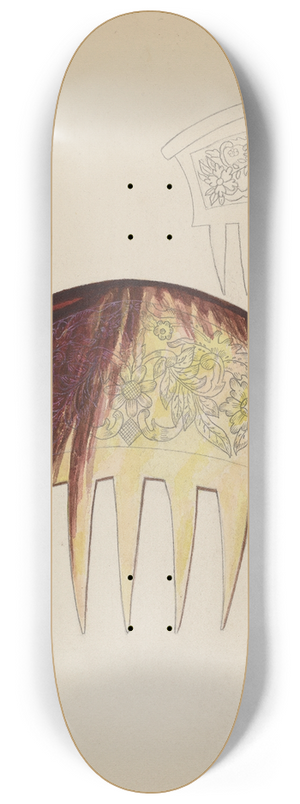 Margaret Concha - Comb 8.25 inch art skate deck