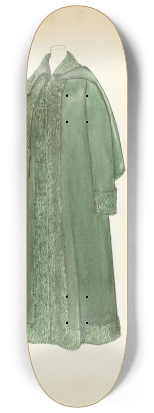 Margaret Concha - Womans Coat 8.25 inch art skate deck