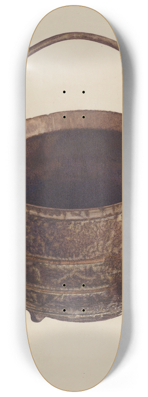 Margaret Golden - Cast Iron Pot 8.25 inch art skate deck