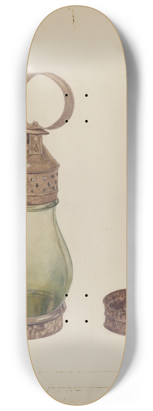 Margaret Golden - Lantern 8.25 inch art skate deck