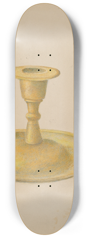 Margaret Stottlemeyer - Candlestick 8.25 inch art skate deck