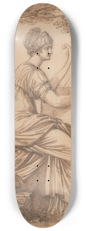 Maria Cosway - Sappho 8.25 inch art skate deck