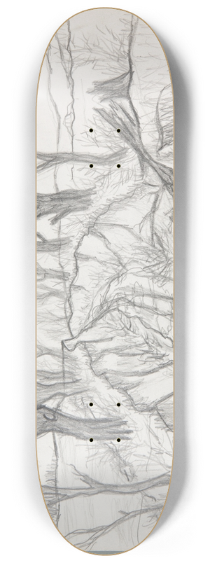 Marian Kopf - Parw 8.25 inch art skate deck