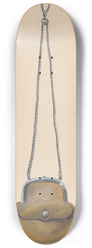 Marie Alain - Reticule 8.25 inch art skate deck