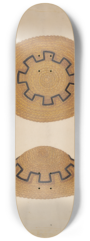 Marie Famularo - Childs Hat 8.25 inch art skate deck