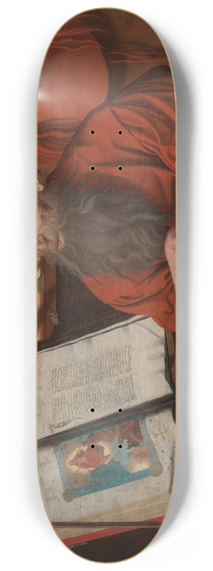 Marinus Van Reymerswale - Saint Jerome 8.25 inch art skate deck
