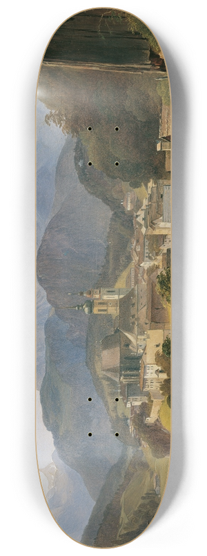 Johann Fischbach - Berchtesgaden mit dem Watzmann 8.25 inch art skate deck