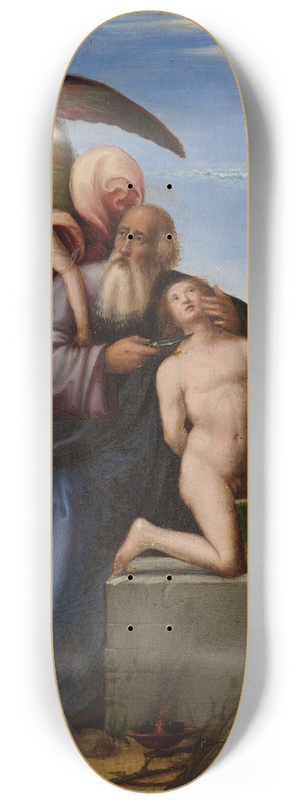 Mariotto Albertinelli - The Sacrifice ofIsaac 8.25 inch art skate deck
