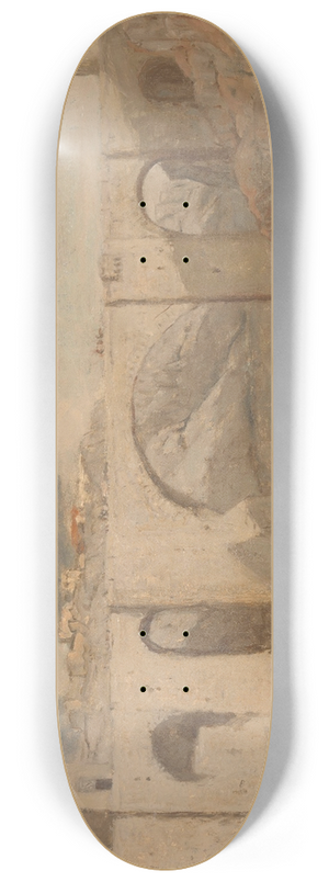 Marius Bauer - Bridge near Toledo 8.25 inch art skate deck