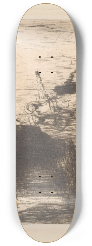 Marius Bauer - Poort in een Ottomaanse stad 8.25 inch art skate deck