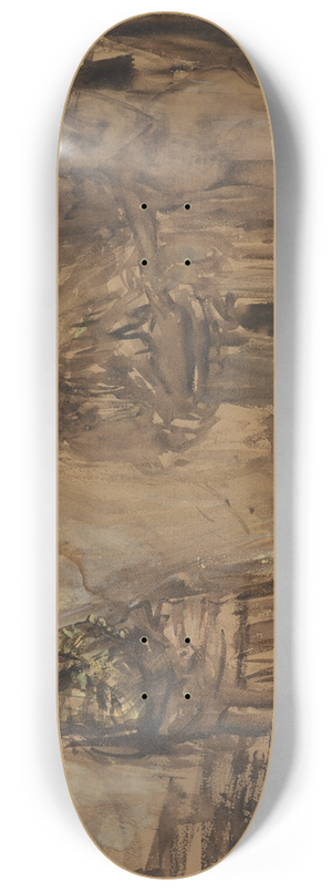 Marius Bauer - Slavenhandelaar 8.25 inch art skate deck