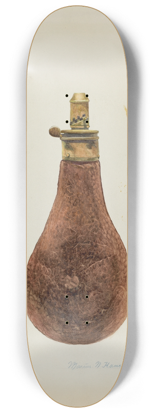 Marius Hansen - Powder Horn 8.25 inch art skate deck