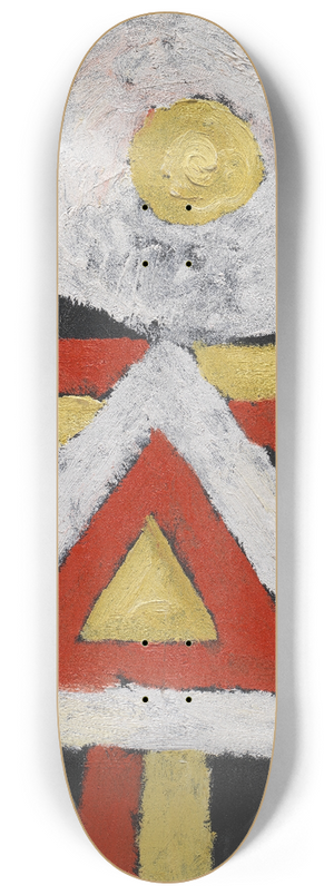 Marsden Hartley - Geometric Figure 8.25 inch art skate deck