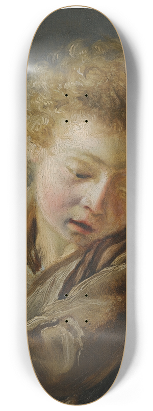 Martin Drlling - A Study of a Young Boy 8.25 inch art skate deck