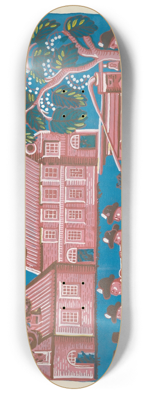 Martin Partyka - Bandbox Design 8.25 inch art skate deck