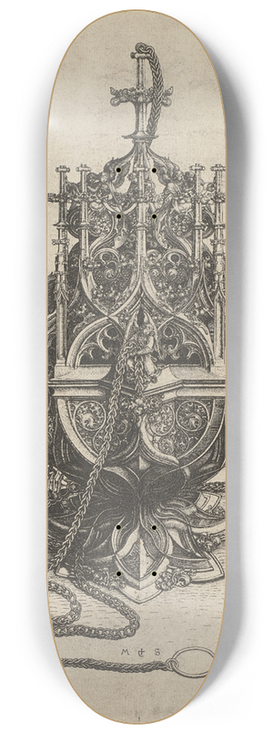 Martin Schongauer - A Censer 8.25 inch art skate deck