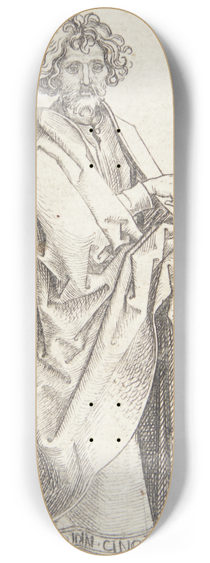Martin Schongauer - Apostlen Taddus 8.25 inch art skate deck