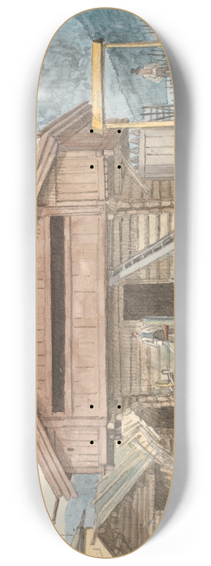 Martinus Rrbye - Bondegrd 8.25 inch art skate deck