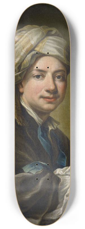 Martin van Meytens - Self-Portrait 8.25 inch art skate deck