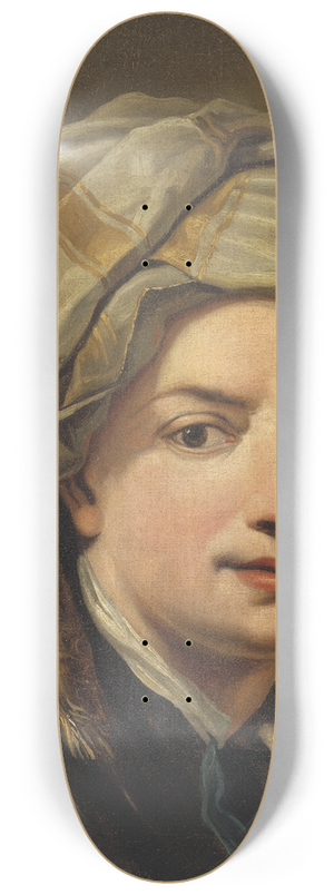 Martin van Meytens - Self-portrait 8.25 inch art skate deck