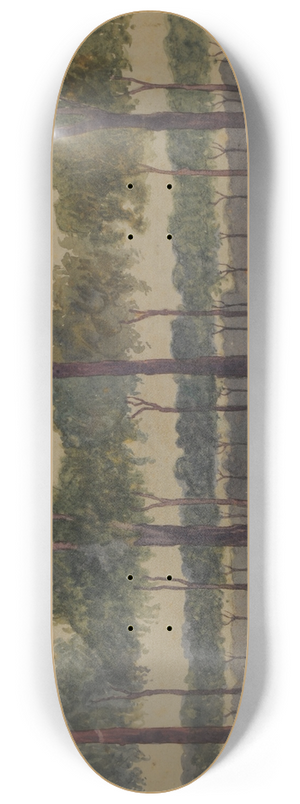 Martn Malharro - La arboleda 8.25 inch art skate deck