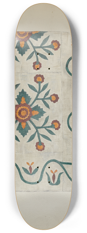 Mary Berner - Applique Bedspread 8.25 inch art skate deck