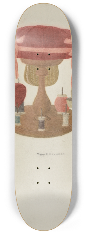 Mary C. Davidson - Sewing Stand 8.25 inch art skate deck