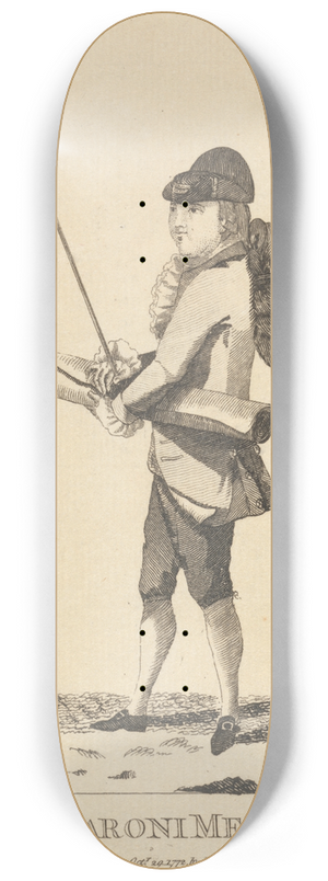 Mary Darly - The Mercer 8.25 inch art skate deck