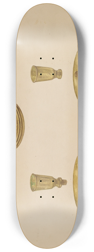 Mary Fitzgerald - Candlestick 8.25 inch art skate deck