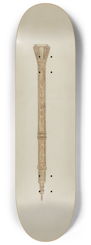 Mary Fitzgerald - Refillable Pencil 8.25 inch art skate deck