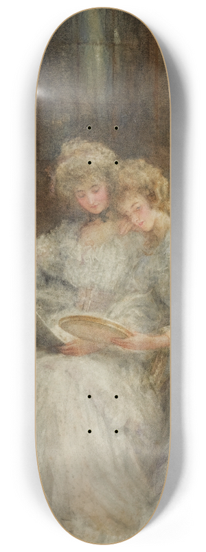 Mary Lightbody Gow - Sisters 8.25 inch art skate deck