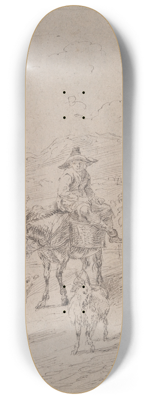 Matthys van den Bergh - Farmers going tomarket 8.25 inch art skate deck