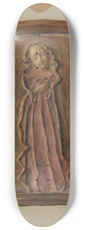 Maude Valle - Santo 8.25 inch art skate deck