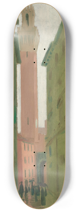Maurice Denis - La Mangia, Sienne 8.25 inch art skate deck