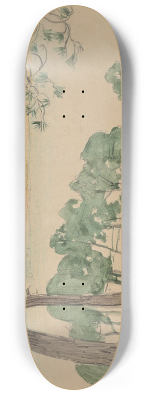 Maurice Denis - Saint-Tropez 8.25 inch art skate deck