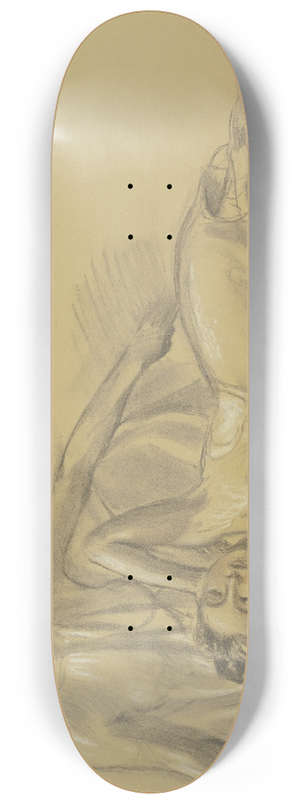 Maurice Denis - Two female nudes 8.25 inch art skate deck