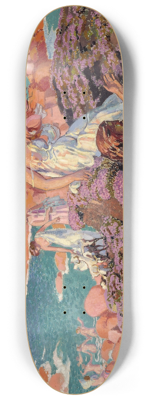 Maurice Denis - Ulysses With Calypso 8.25 inch art skate deck