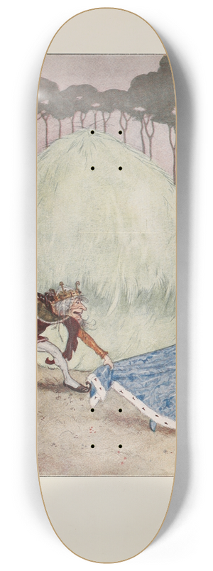 Maurice Lalau - Stop thief! Stop thief! 8.25 inch art skate deck