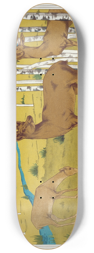 Maurice Pillard Verneuil - Cerfs 8.25 inch art skate deck