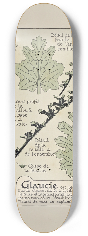 Maurice Pillard Verneuil - Glaucie 8.25 inch art skate deck