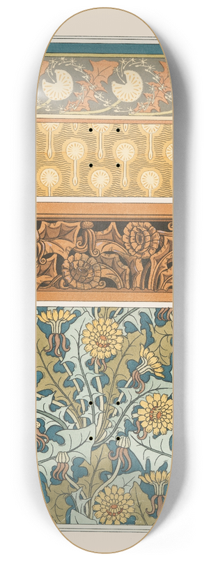 Maurice Pillard Verneuil - Pissenlit 2 8.25 inch art skate deck