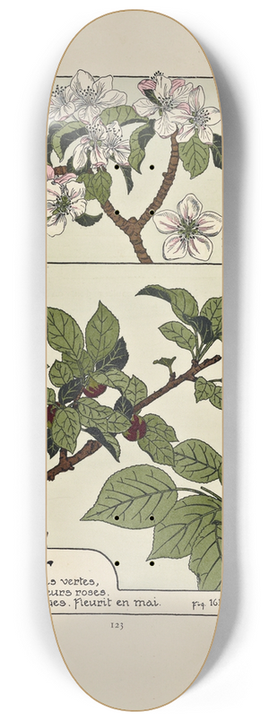 Maurice Pillard Verneuil - Pommier 8.25 inch art skate deck