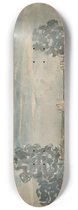 Maurice Prendergast - Figures on a Beach 8.25 inch art skate deck