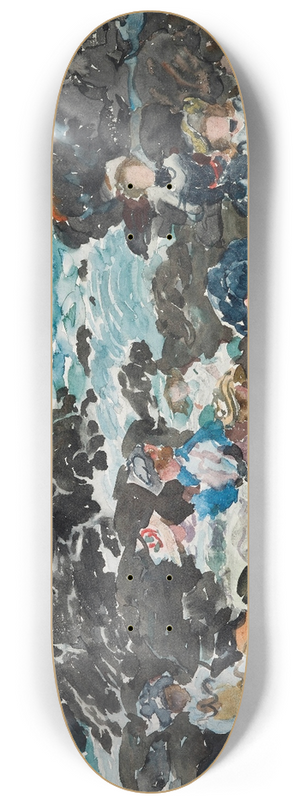 Maurice Prendergast - Surf, Cohasset 8.25 inch art skate deck