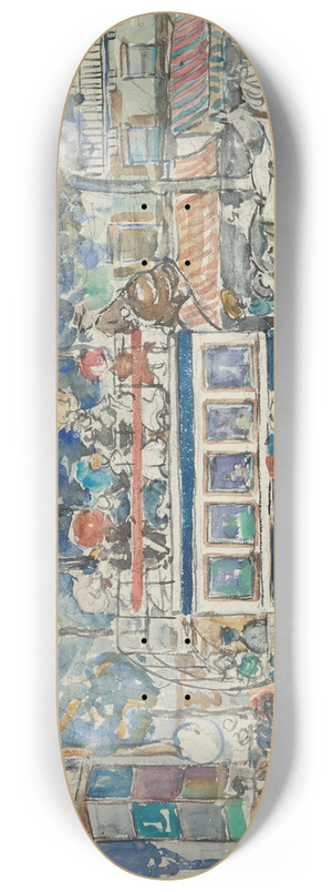 Maurice Prendergast - The Paris Omnibus 8.25 inch art skate deck